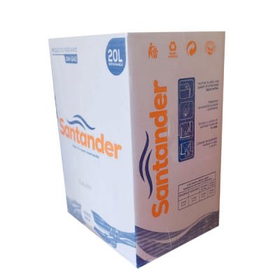 Caja de agua Santander  20 litros