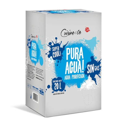 Caja de Agua de mesa Sin Gas Cuisine&Co 20 Litros en San Isidro